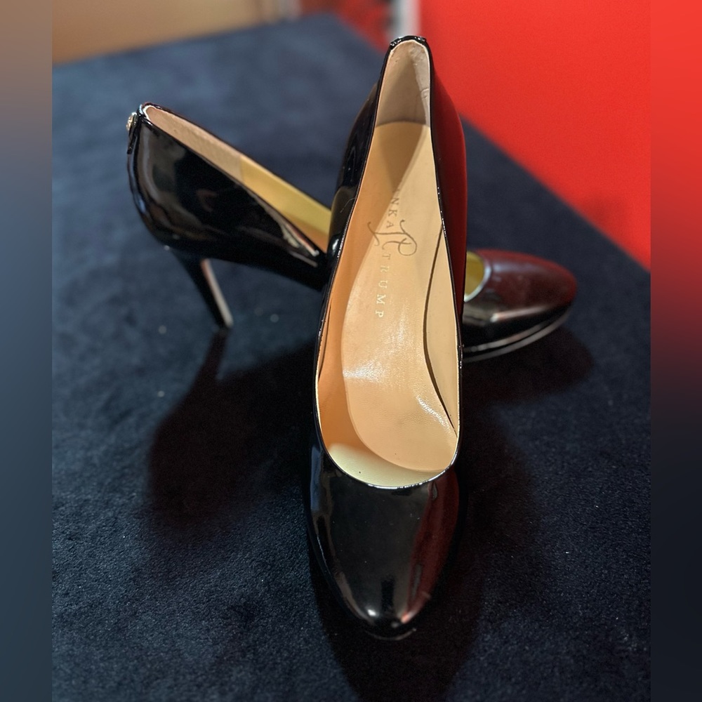 Ivanka Trump Patent Leather Heals.